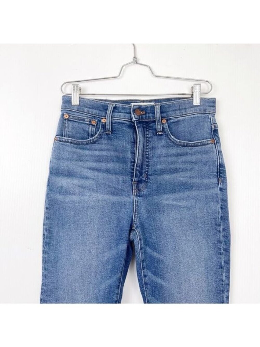 Madewell Slim Demi-Boot Jeans high waisted 26 - Picture 4 of 11